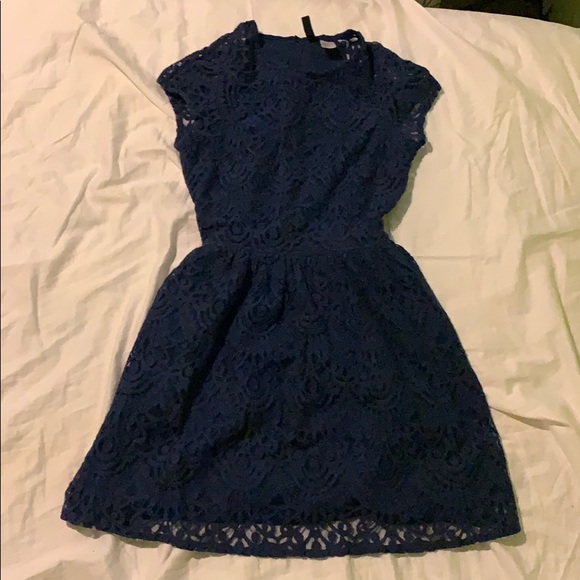Royal blue dress American eagle size 2 - Picture 1 of 2